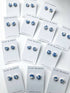 Blue China Studs for Elegant Everyday Wear | Art & Soul