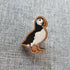 Puffin Wooden Pin Badge