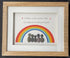 Rainbow of Life Grandparents - Medium