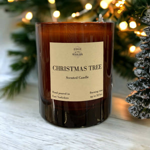 Edge of the Wolds Christmas Tree Scented Candle - Medium 165g