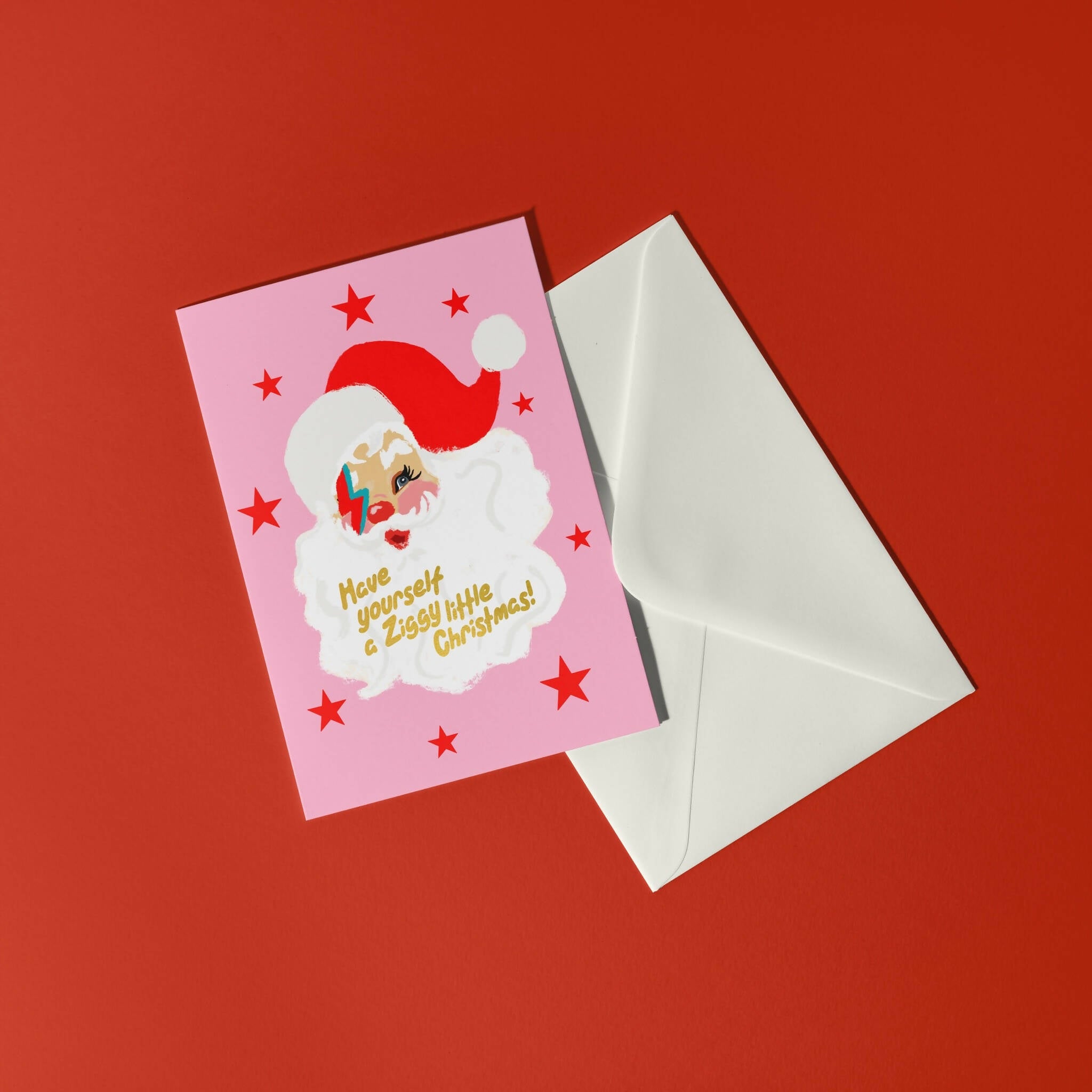 Ziggy Little Christmas Gold Foiled Card | Art & Soul