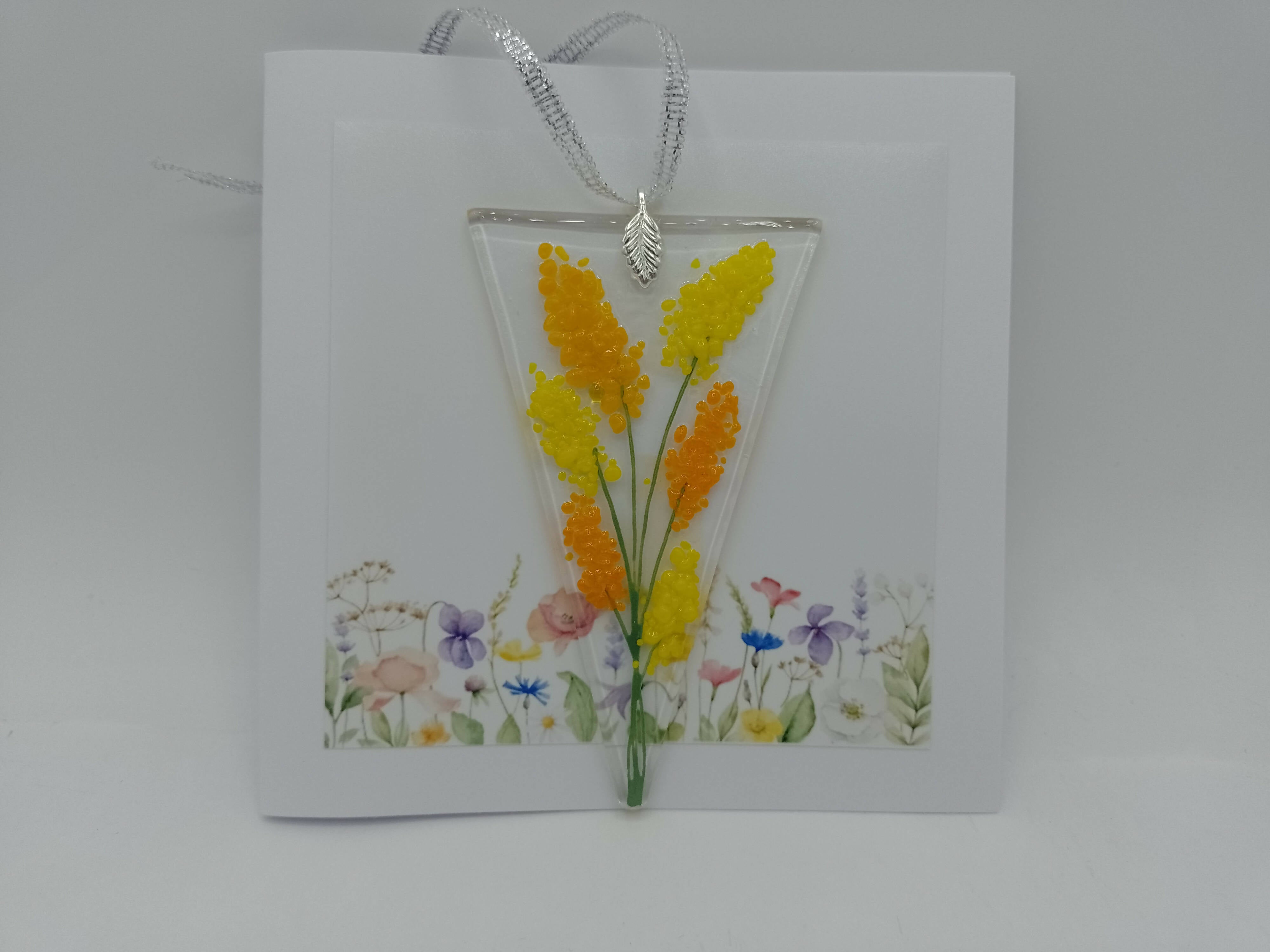 Fused Glass card