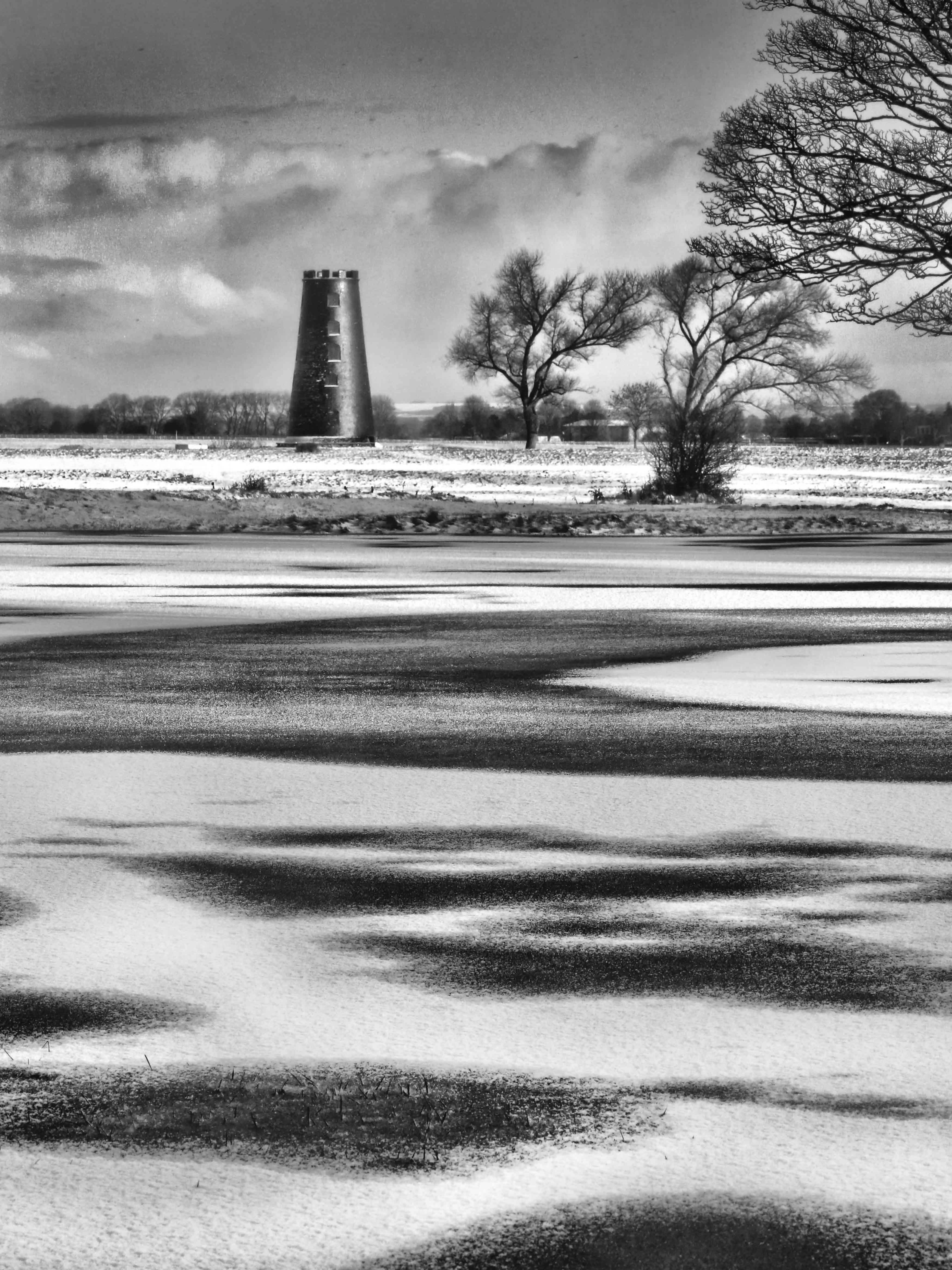 Beverley Black Mill Winters Day