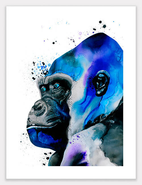 Gorilla (Ingei) Print