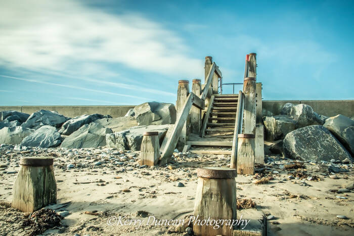 Beach steps - mini mounted