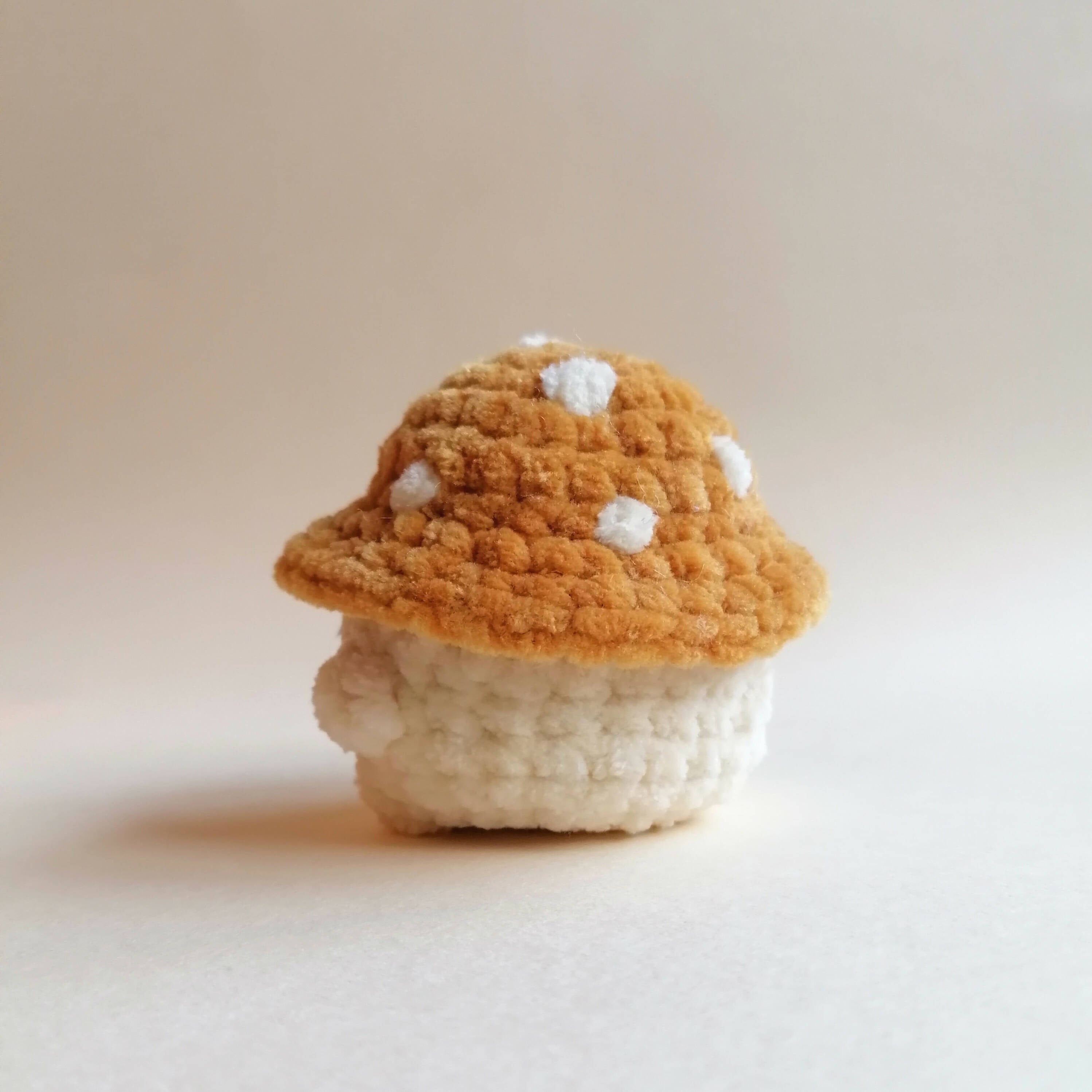 handmade mushroom decoration