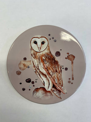 Ceramic Coaster - Owl