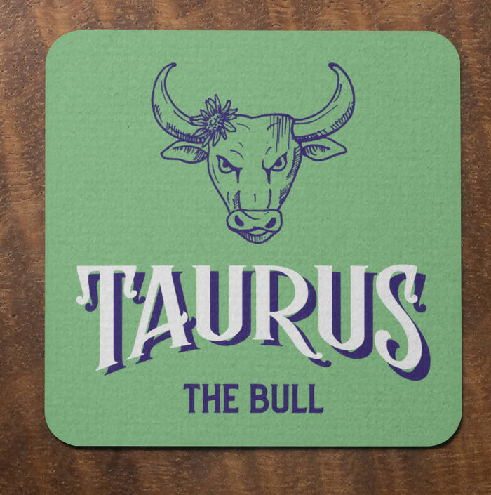 Taurus Colourful Coaster