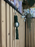 Disco Ball Hanger-Pine Green