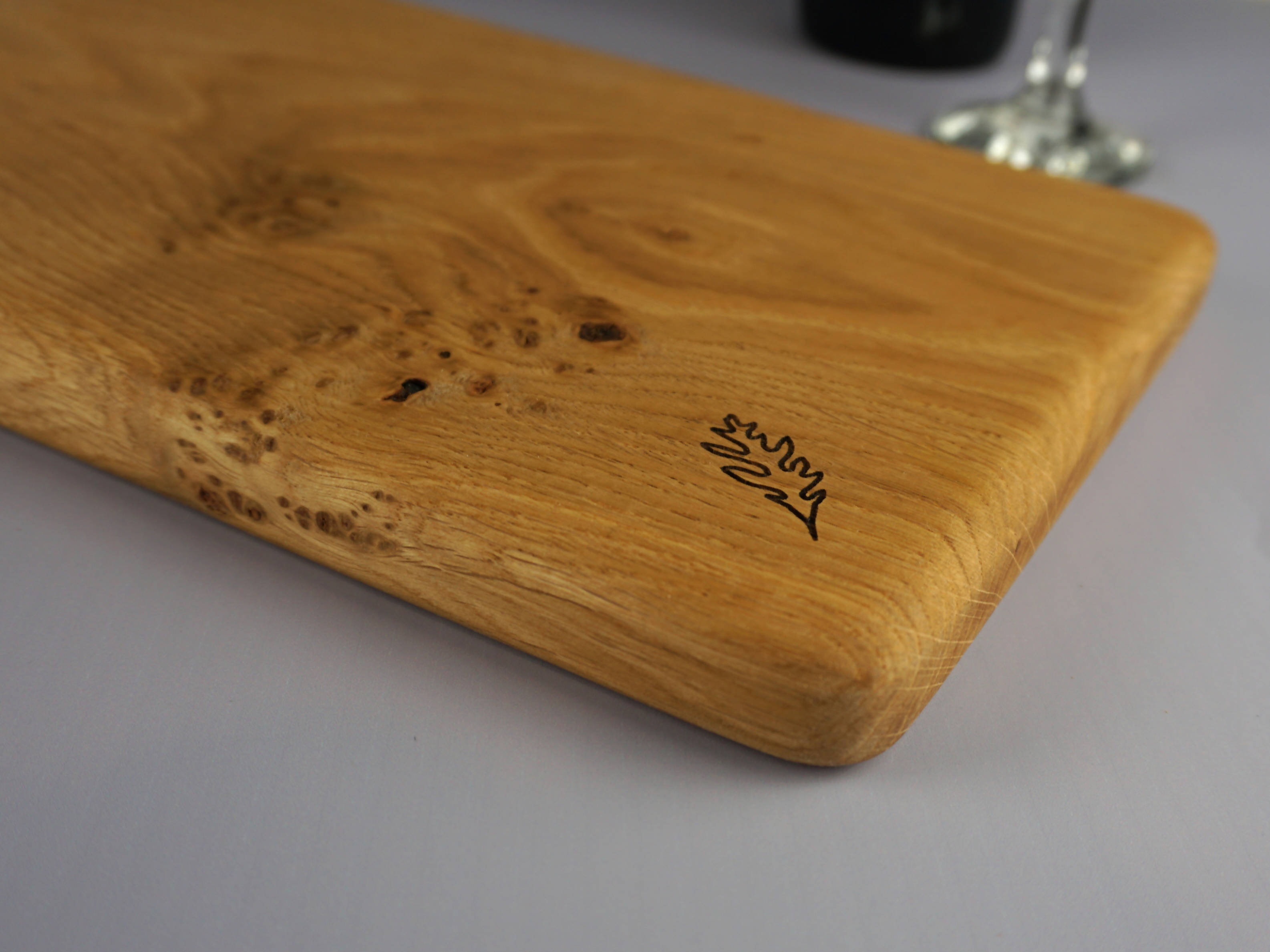 Large Heart Long chopping board