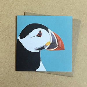 Puffin Greetings Card