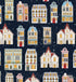 Festive Houses Christmas Wrapping Paper