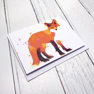 Animal Ink Greetings Card