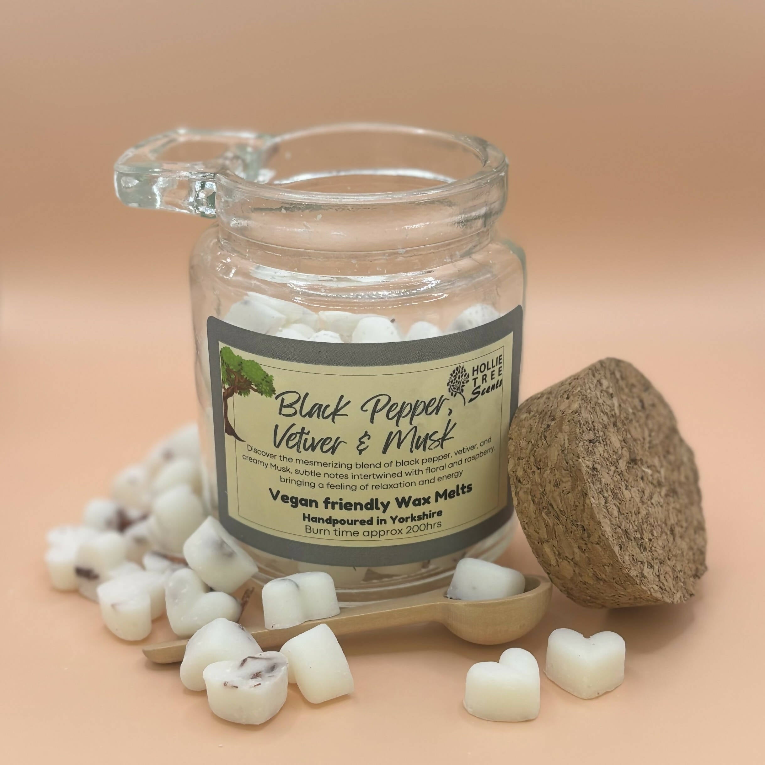 Melting Pot Scoopable Jar - Black Pepper, Vetiver & Musk