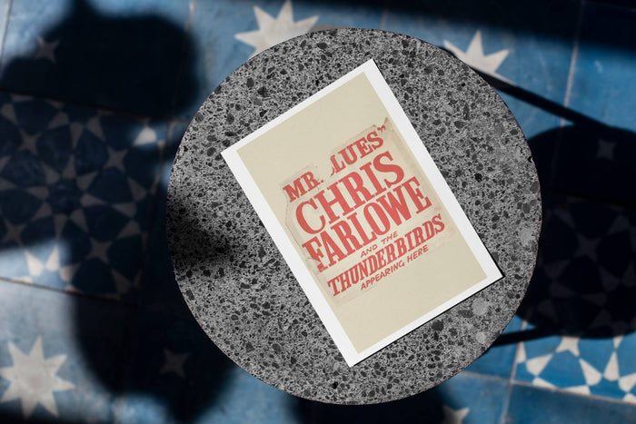 Chris Farlowe - Retro Music - Postcard