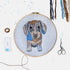 Dachshund Embroidery Kit - Fun DIY Project | Art & Soul