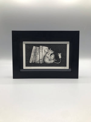 Book Club - Framed Limited Edition Print by Jenny Davies