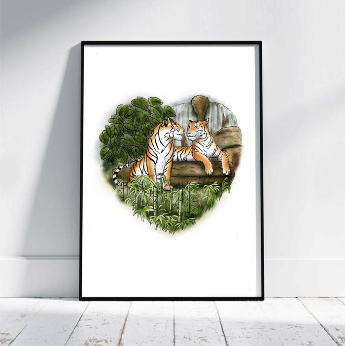 Tiger A4 Print