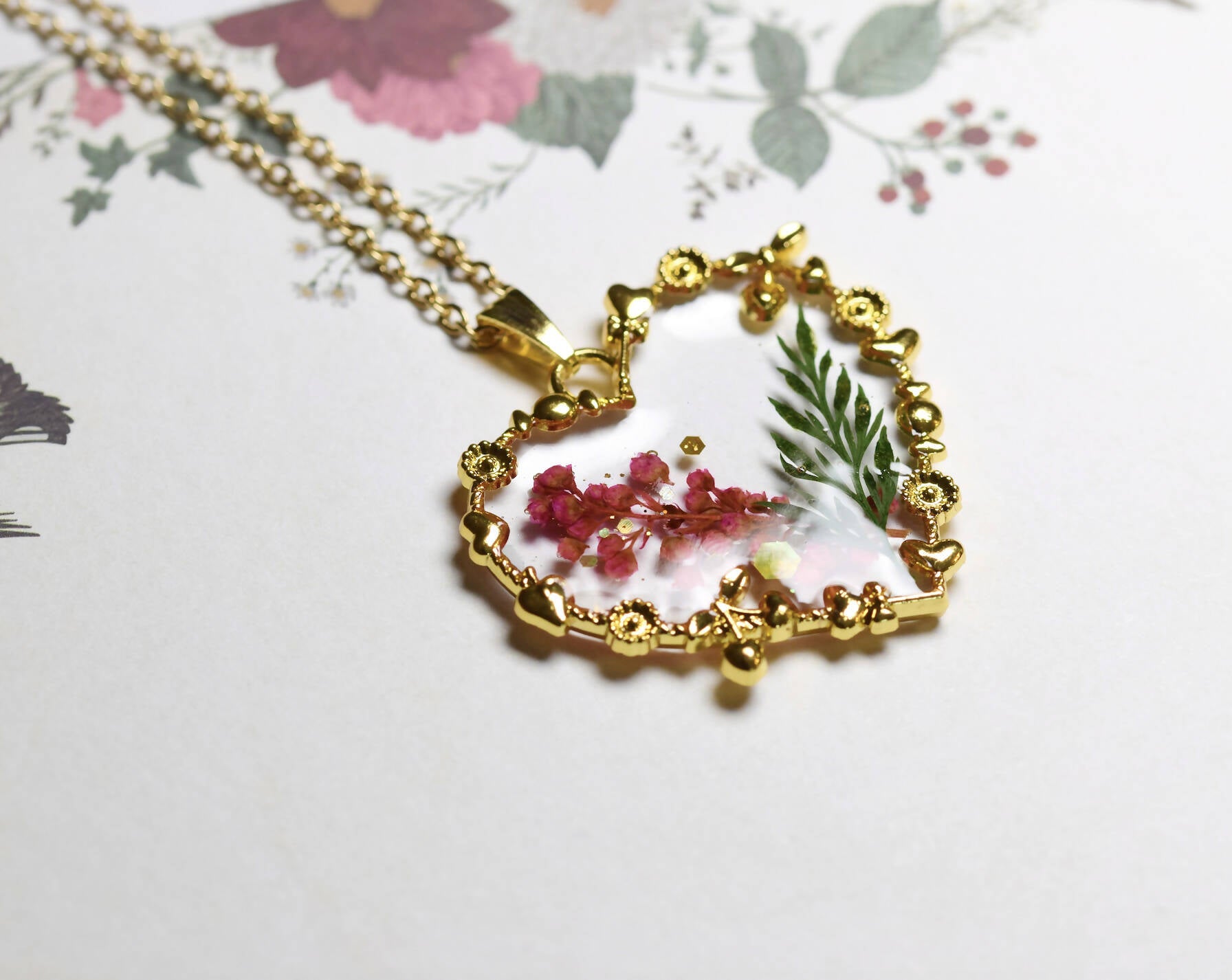 Golden Heart Necklace