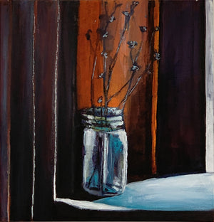 Blue Jar - still life - original