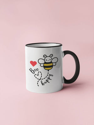 Bee Happy 11oz Fun Mug