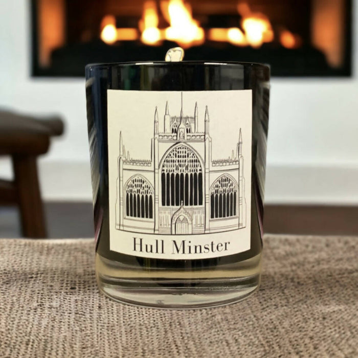 HULL MINSTER Tobacco & Oak Votive Scented Candle 75g