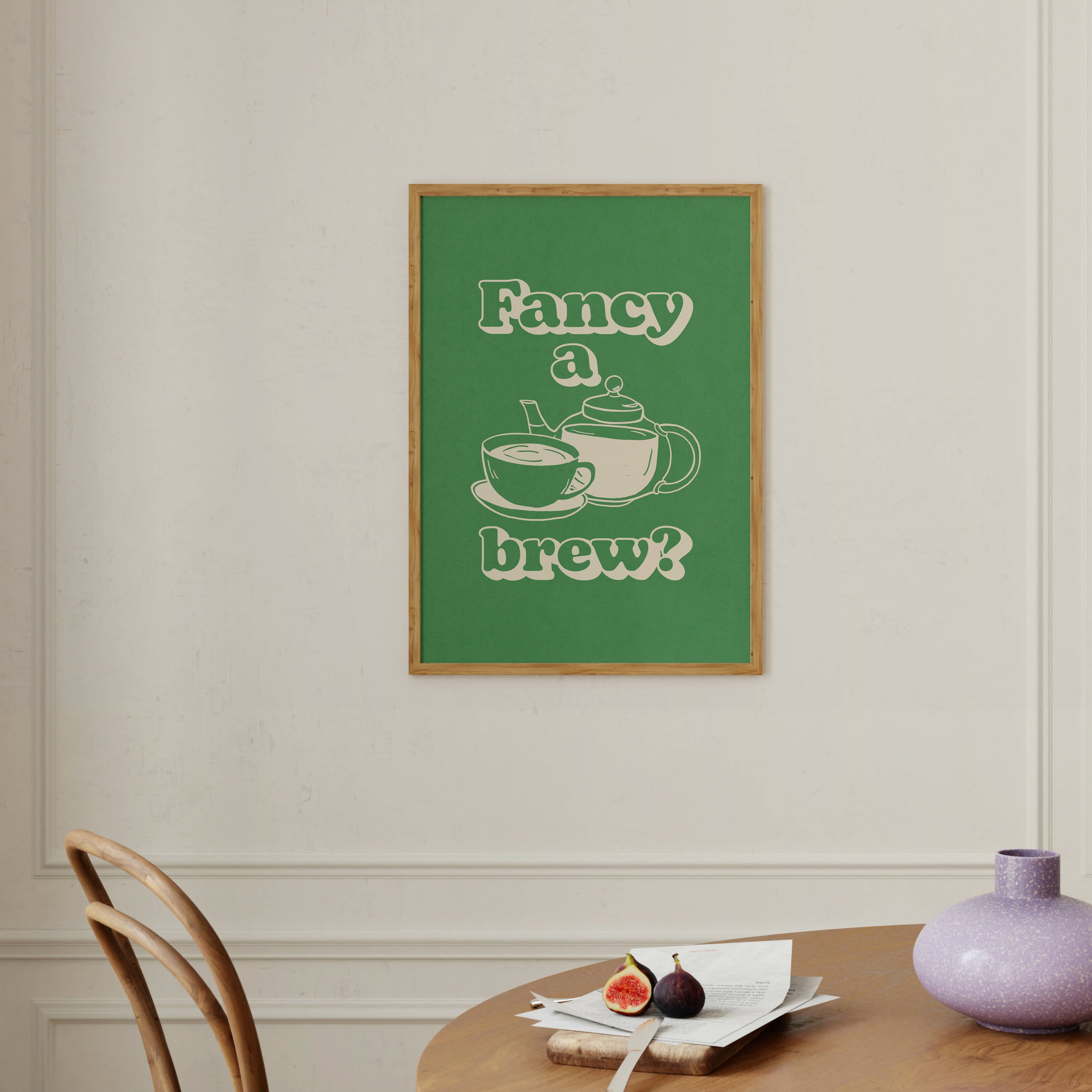 Fancy a Brew? Print - Charming Home Decor | Art & Soul