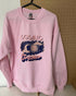 Cosmic dreamer pink sweatshirt