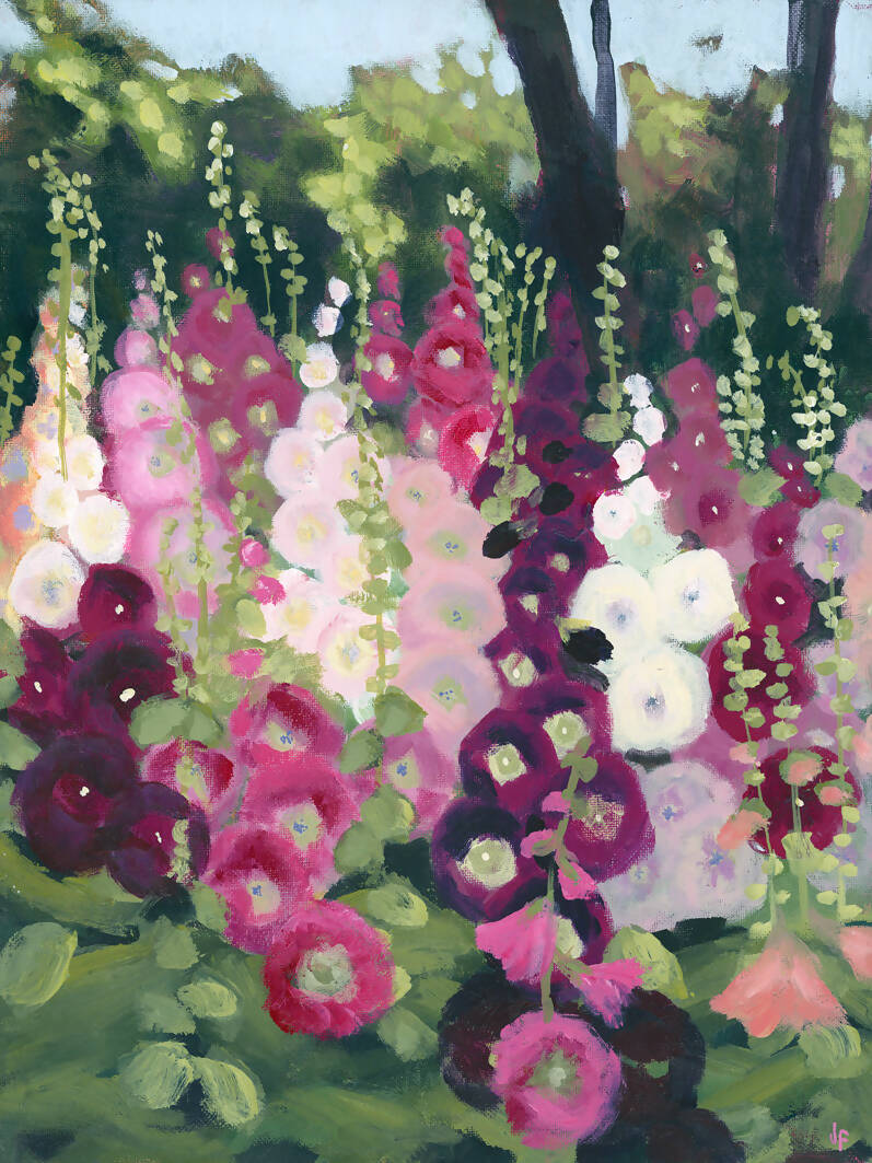 COTTAGE GARDEN DELIGHT I - GICLEE PRINT