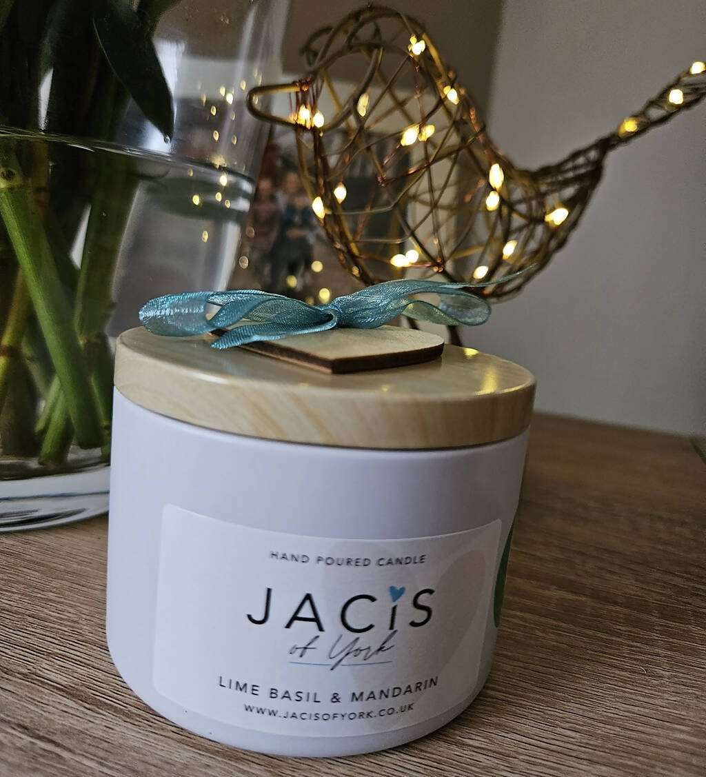 Jacis of York - Lime Basil & Mandarin Scented Candle 230ml