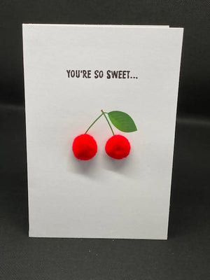 ‘You’re so Sweet’ - Pom Pom greeting card