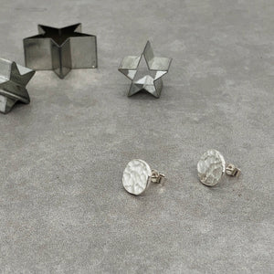 full moon hammered studs