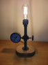 Oak Industrial Lamp with vintage bulb - 1039