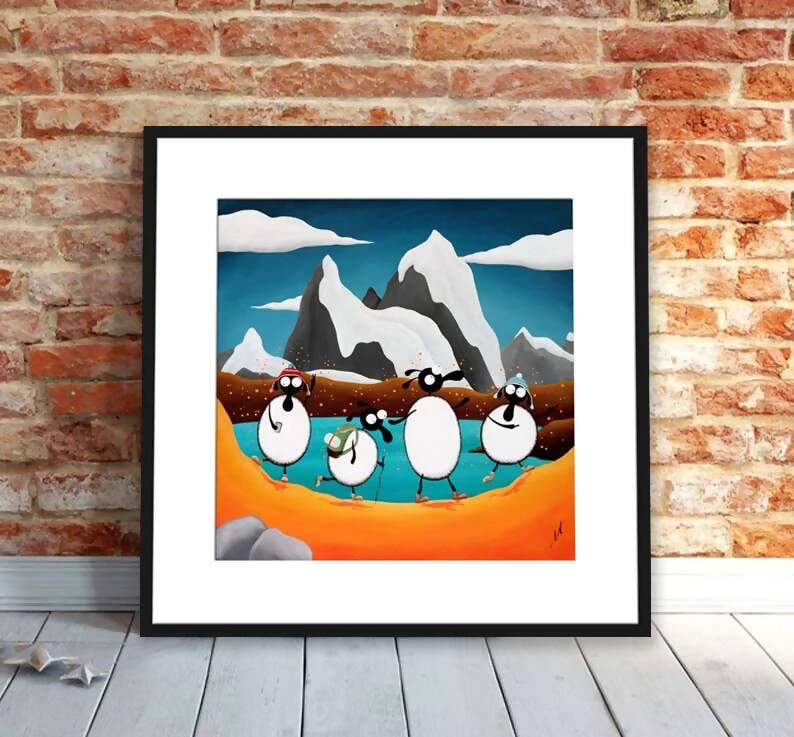 Baatagonia | Playful Sheep Art | Art & Soul