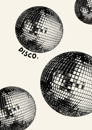 Disco Balls Print