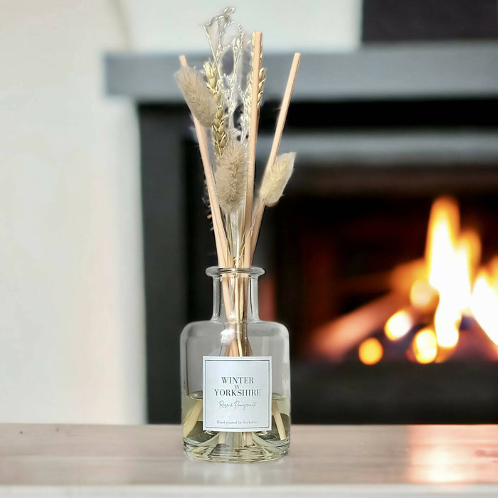 Winter in Yorkshire - Rose and Pomegranate Reed Diffuser 100ml