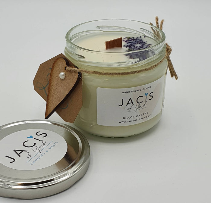 Jacis of York: Black Cherry scented candle