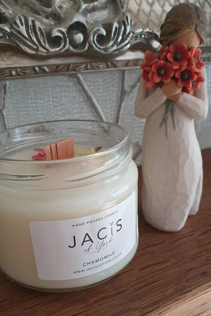 250ml Eco soy Jar Candle Chamomile Jacis of York