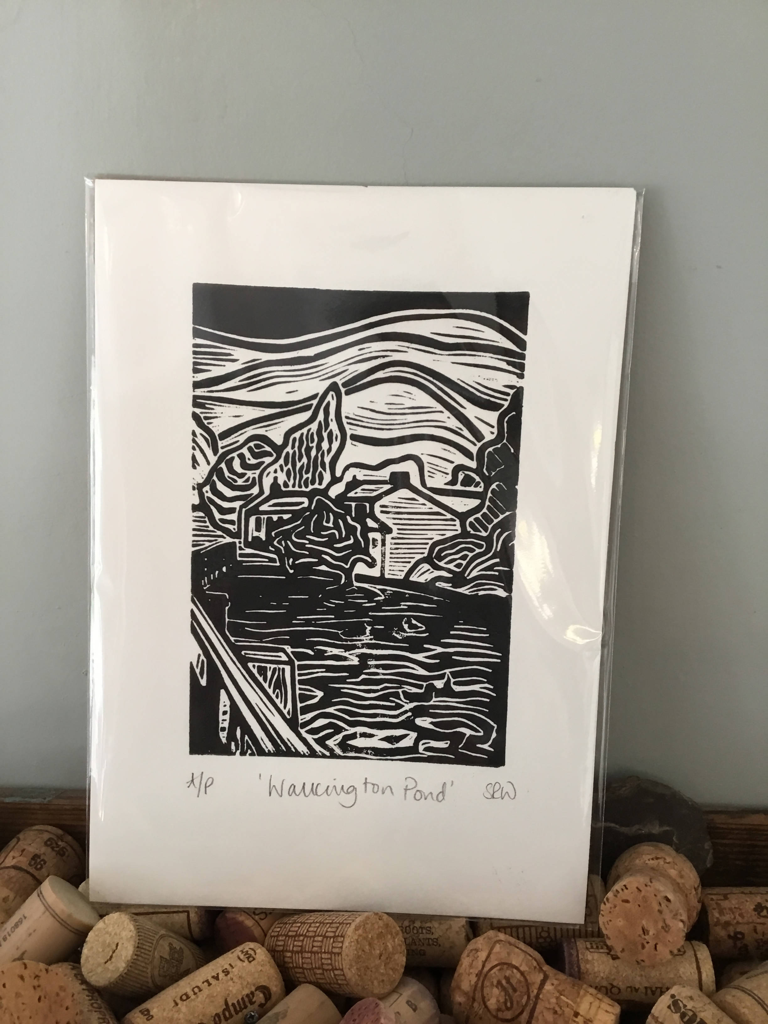 Unframed Limited Edition Lino Cut Prints - 3