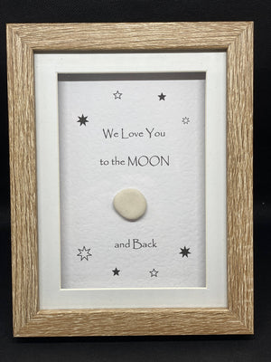 We love you to the moon - Small