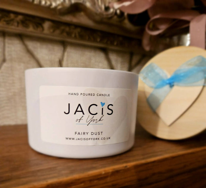 NEW* Jacis of York: 230ml Scented Candle - Fairy Dust
