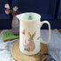 2Pint Brown Hare and Bell Heather Jug