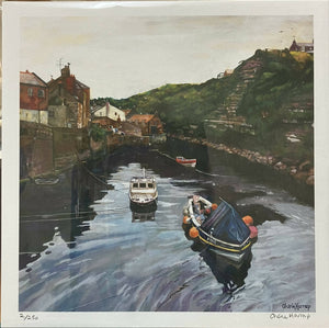 Staithes. Limited Edition Giclee Print