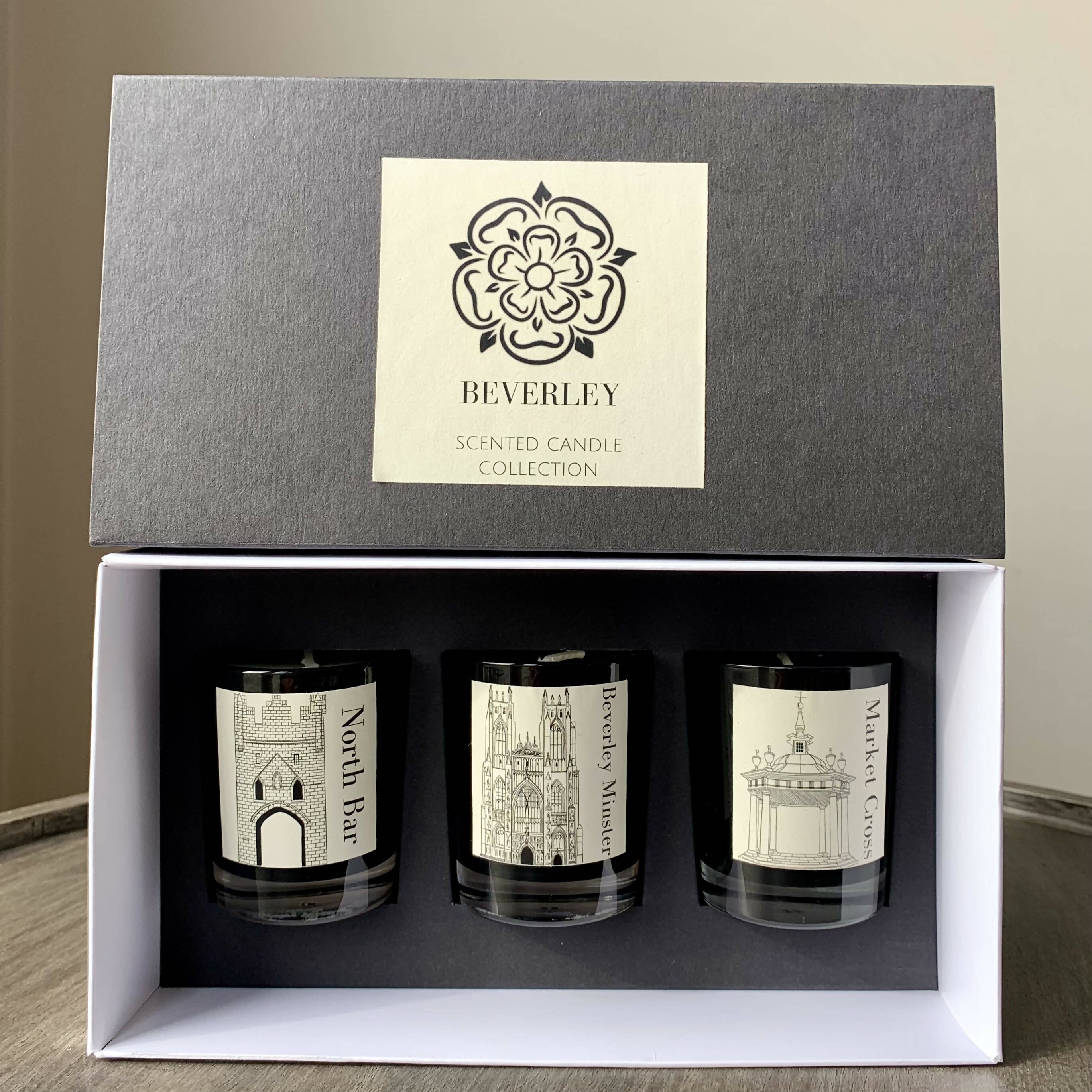 Beverley Collection - 3 Votive Candle Gift Set - 3x75g