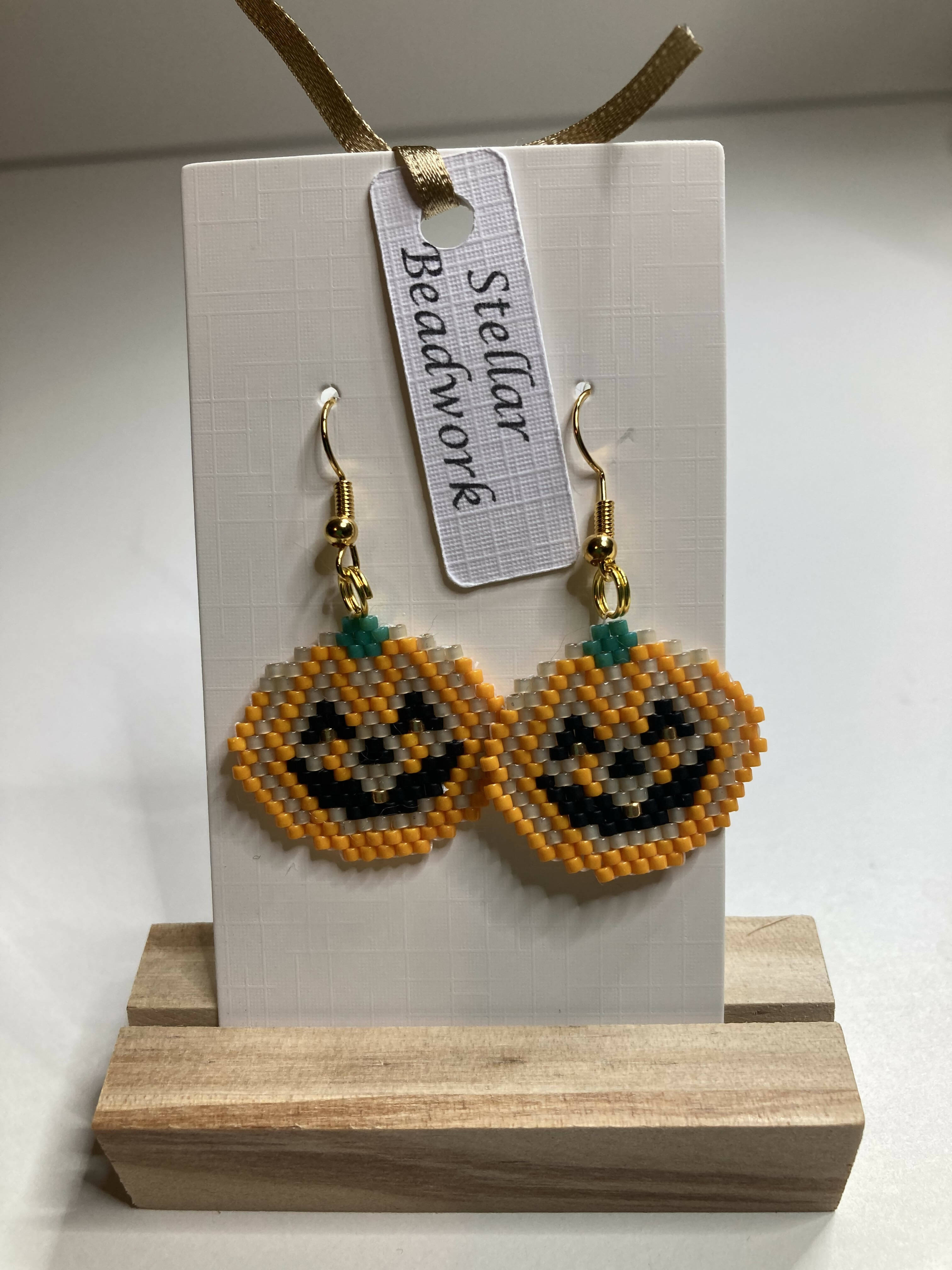 Pumpkin Earrings