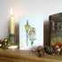 Tawny Owl and Lamp Post Christmas Card