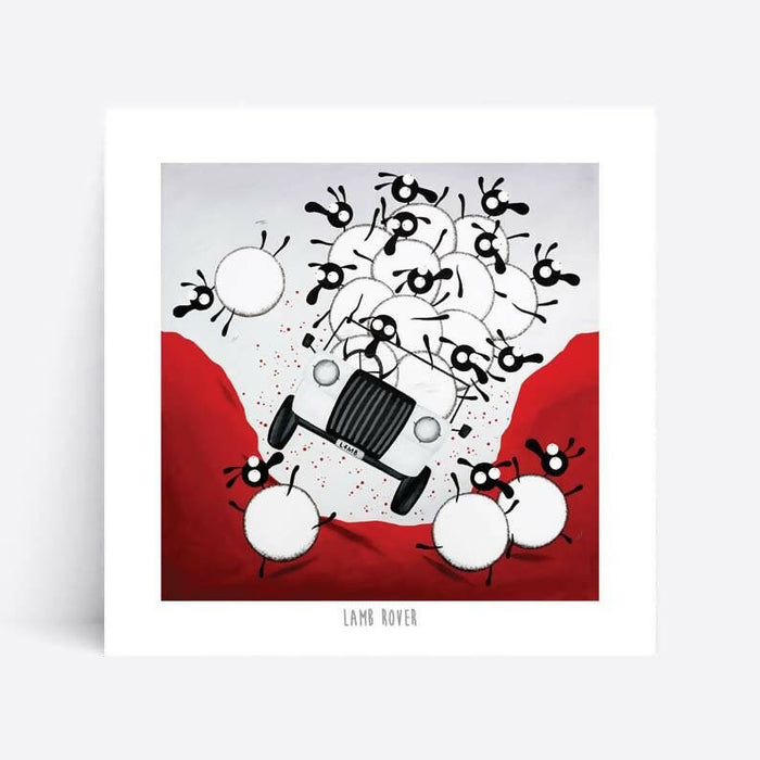 Lamb Rover - 10” Print