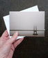 Humber Bridge fog - card