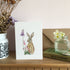 Hare and Bell Heather Card