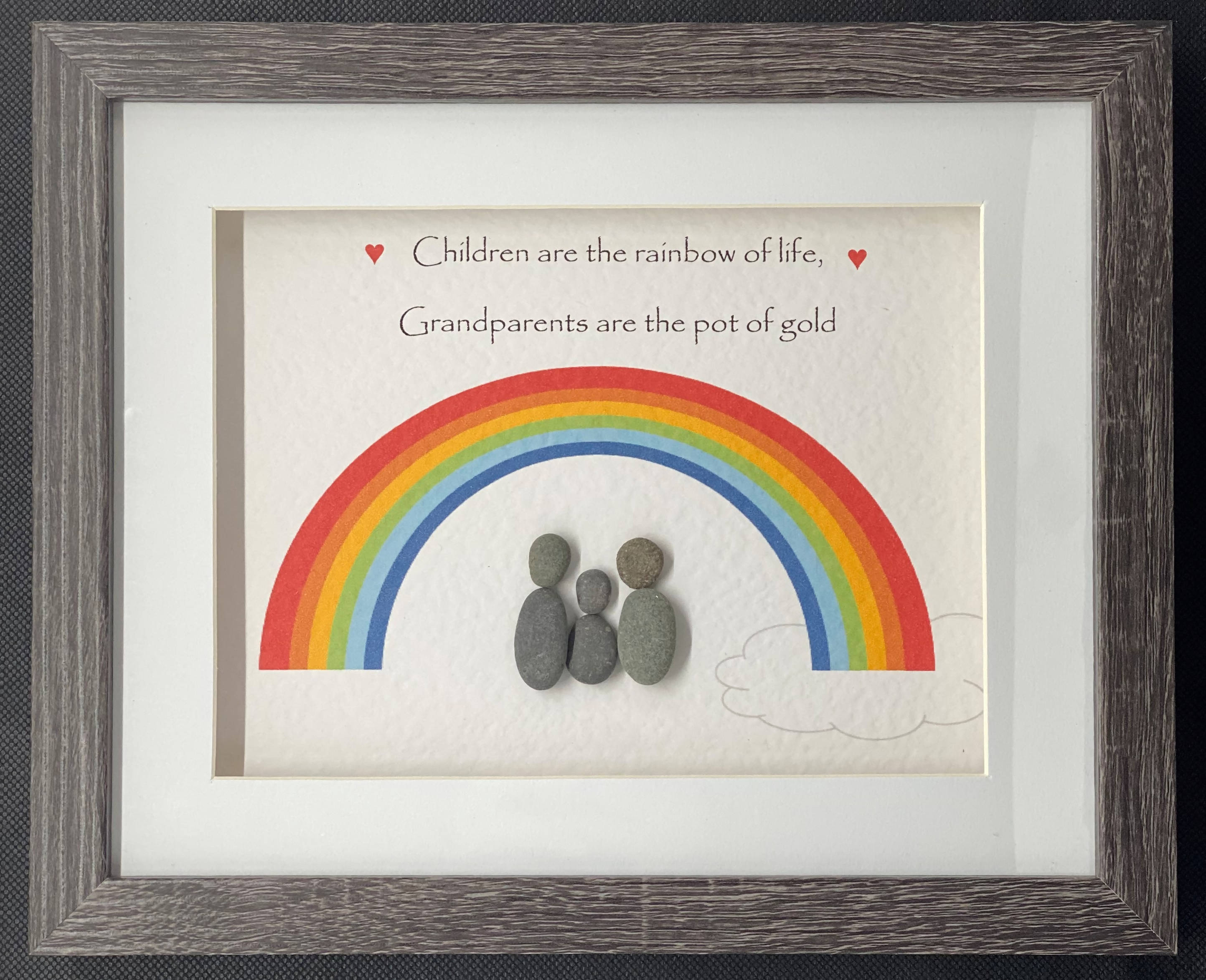 Rainbow of Life Grandparents - Medium